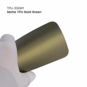 Matte Gold Green