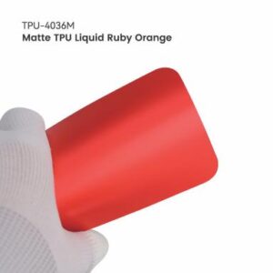 Matte Liquid Ruby Orange